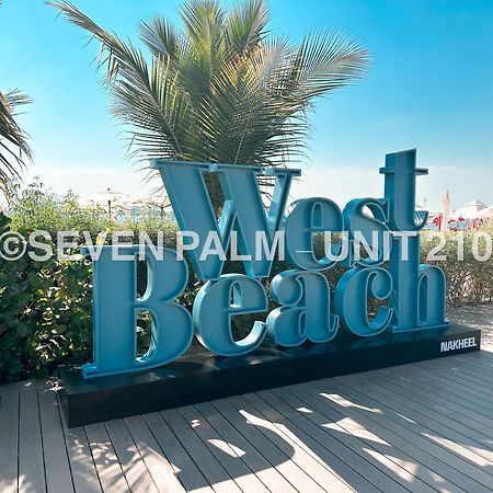 Luxus-Studio Mit Private Beach In Top-Lage, Meerblick & Infinity Pool! Дубай Екстер'єр фото