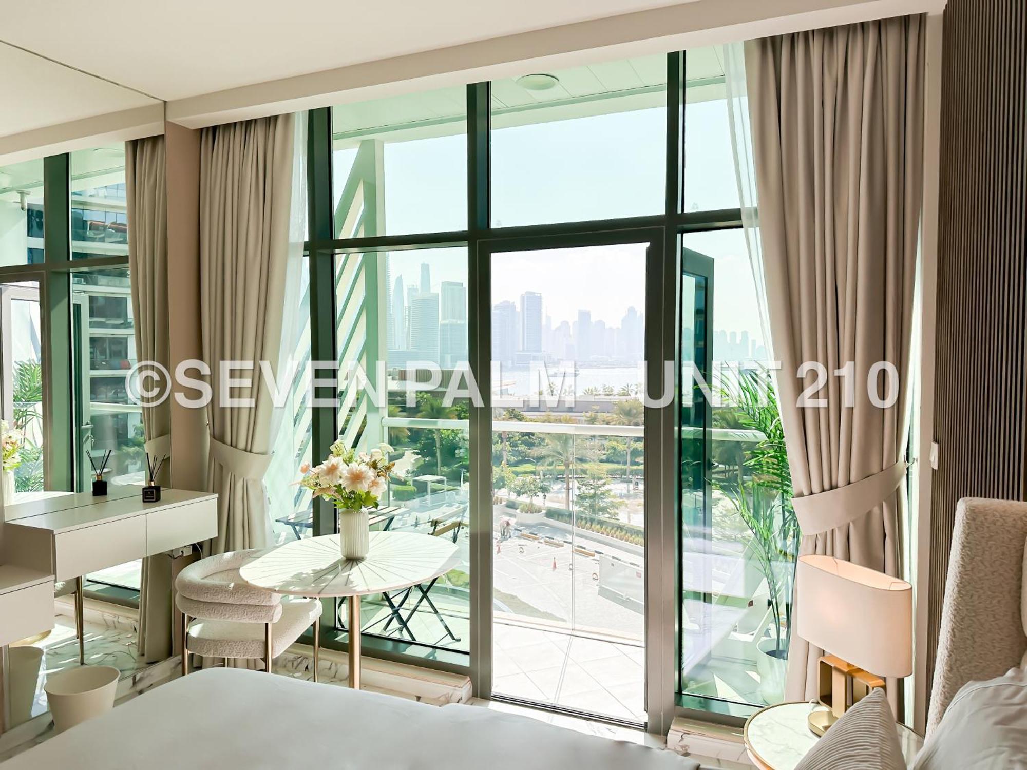 Luxus-Studio Mit Private Beach In Top-Lage, Meerblick & Infinity Pool! Дубай Екстер'єр фото