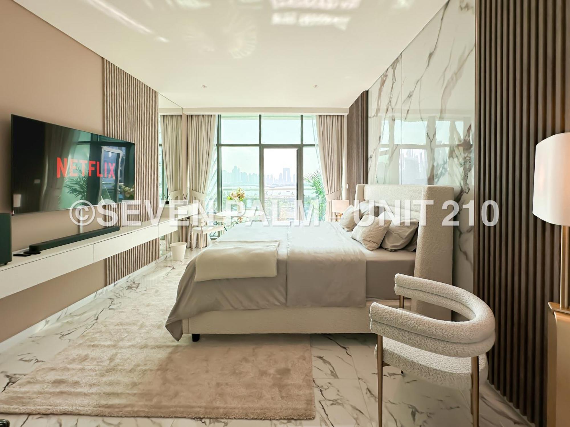 Luxus-Studio Mit Private Beach In Top-Lage, Meerblick & Infinity Pool! Дубай Екстер'єр фото